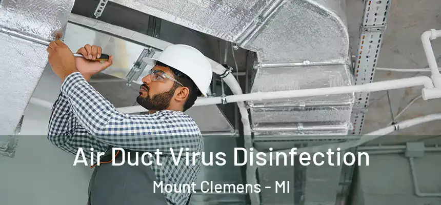  Air Duct Virus Disinfection Mount Clemens - MI